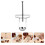 Multi Cherry Pit Remover Tool Red Date Pitter Core Remover for Kitchen 6