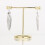 1St Gouden Sieradenhouder Ijzeren Earring Organizer 10