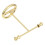 1St Gouden Sieradenhouder Ijzeren Earring Organizer 7