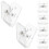 12 Pcs Wall Pee Pad Holder Dog Training Pad Clip Transparent Adhesive 3