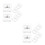 12 Pcs Wall Pee Pad Holder Dog Training Pad Clip Transparent Adhesive 10