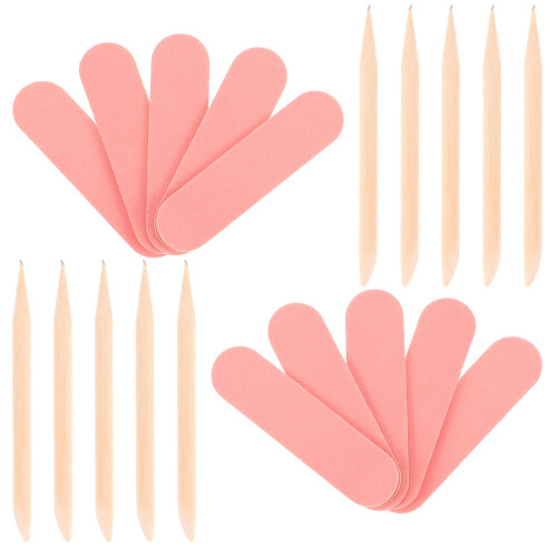 200 Pcs Professional Nail File And Buffer Set For Natural Nails Care 2