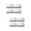 8 Pcs Tin Box With Lid Tinplate Candy Storage Holder 7