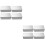 8 Pcs Tin Box With Lid Tinplate Candy Storage Holder 6