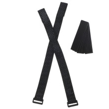 6 Pcs Adjustable Knee Boots Straps With Hook And Loop Fastener