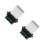 2Pcs Blower Motor Resistor Heater Control Module Fan Speed Replacement 6