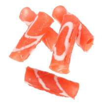 10 Pcs Artificial Meat Roll Props For Food Display And Hot Pot