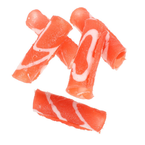 10 Pcs Artificial Meat Roll Props For Food Display And Hot Pot