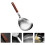 2Pcs Household Frying Strainer Multi Function Spoon Stainless Steel 10