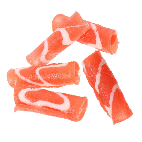 10 Pcs Artificial Meat Roll Props For Food Display And Hot Pot 2