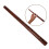 Compact D Key Bamboo Flute 44 Cm Portable Chinese Dizi For Beginners 10