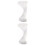 2000 Pcs Plastic Fasteners Hanging Tags Snap Locks For Clothing 5