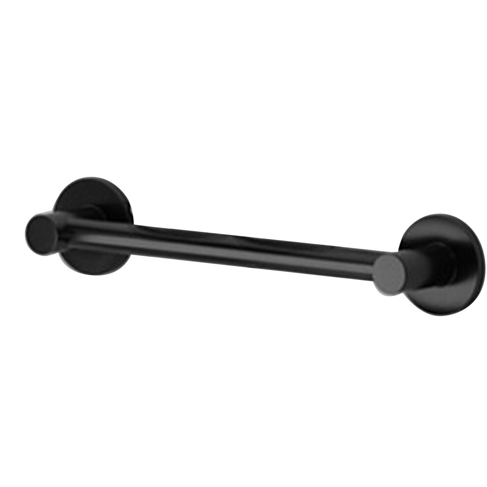 Bathroom Slipper Rack Aluminium Drainage Space Saving Round Black 609610743408