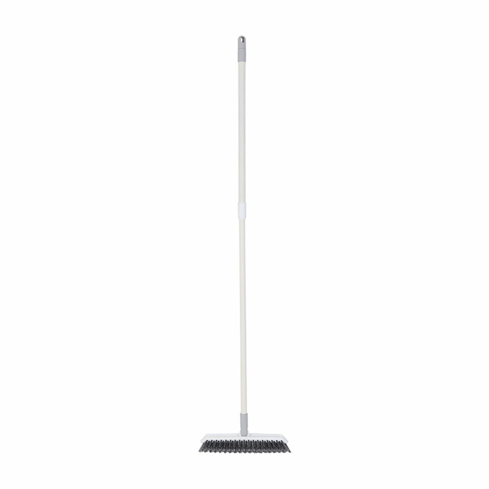 Gray/White ( White) Extendable Floor Scrubber For Bathtub Shower