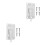 2Pcs Sliding Window Sash Locks Cam Latch For Double Hung Windows 9