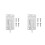 2Pcs Sliding Window Sash Locks Cam Latch For Double Hung Windows 8