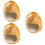 3Pcs Household Hamster Hideout Decorative Chinchilla Bed Accessory 7
