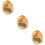 3Pcs Household Hamster Hideout Decorative Chinchilla Bed Accessory 9