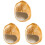 3Pcs Household Hamster Hideout Decorative Chinchilla Bed Accessory 2
