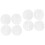 2 Sets Moon Phase Window Clings For Bird Strike Prevention 6