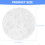 2 Sets Moon Phase Window Clings For Bird Strike Prevention 10