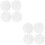 2 Sets Moon Phase Window Clings For Bird Strike Prevention 8
