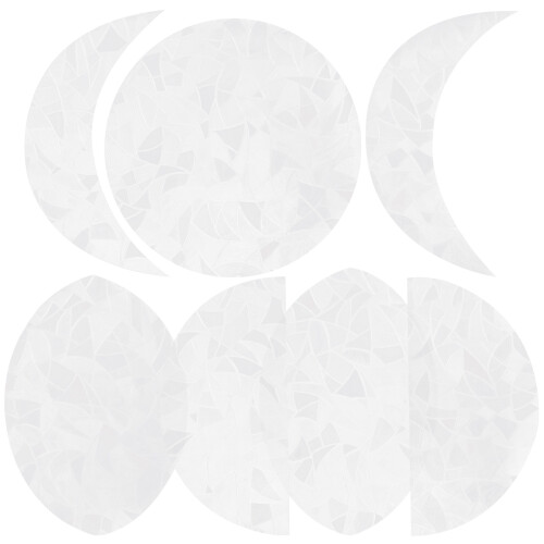 2 Sets Moon Phase Window Clings For Bird Strike Prevention 1