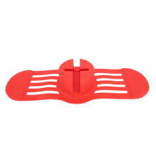 Armrest Couch Cup Holder Silicone Prevent Slip Red