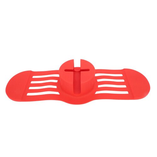 Armrest Couch Cup Holder Silicone Prevent Slip Red