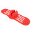 Armrest Couch Cup Holder Silicone Prevent Slip Red 3