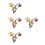 12 Pcs Adjustable Crochet Ring For Yarn Tension And Sewing 7