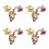 12 Pcs Adjustable Crochet Ring For Yarn Tension And Sewing 3