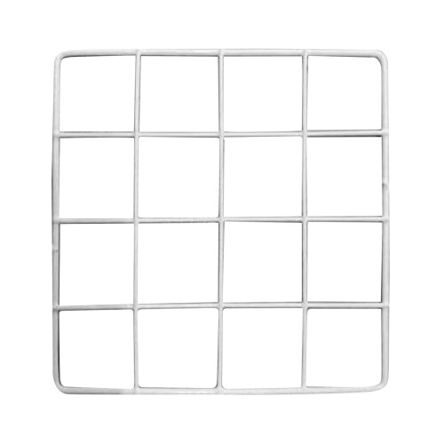 White Wire Wall Grid Thickened Iron Hanging Organizer Photo Display