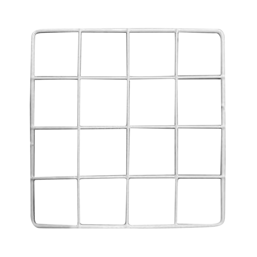 White Wire Wall Grid Thickened Iron Hanging Organizer Photo Display