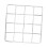 White Wire Wall Grid Thickened Iron Hanging Organizer Photo Display 2