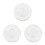 3Pcs Glass Tea Coaster Teacup Saucer Compact Elegant Mug Pad Decor 5
