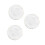 3Pcs Glass Tea Coaster Teacup Saucer Compact Elegant Mug Pad Decor 8