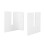 2 Sets Ski Wall Rack Strong Support Snowboard Storage Rack 2