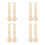 8 Pcs Cute Cat Food Spoon Spatula Scoop Mixing Tool 6