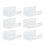 6Pcs Wall Mount Acrylic Record Shelf Floating CD Storage 3