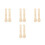 8 Pcs Cute Cat Food Spoon Spatula Scoop Mixing Tool 8