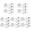 150 Pcs Empty Eyeshadow Pans Storage Palette Sub Containers For Women 4