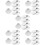 150 Pcs Empty Eyeshadow Pans Storage Palette Sub Containers For Women 10