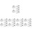 150 Pcs Empty Eyeshadow Pans Storage Palette Sub Containers For Women 7