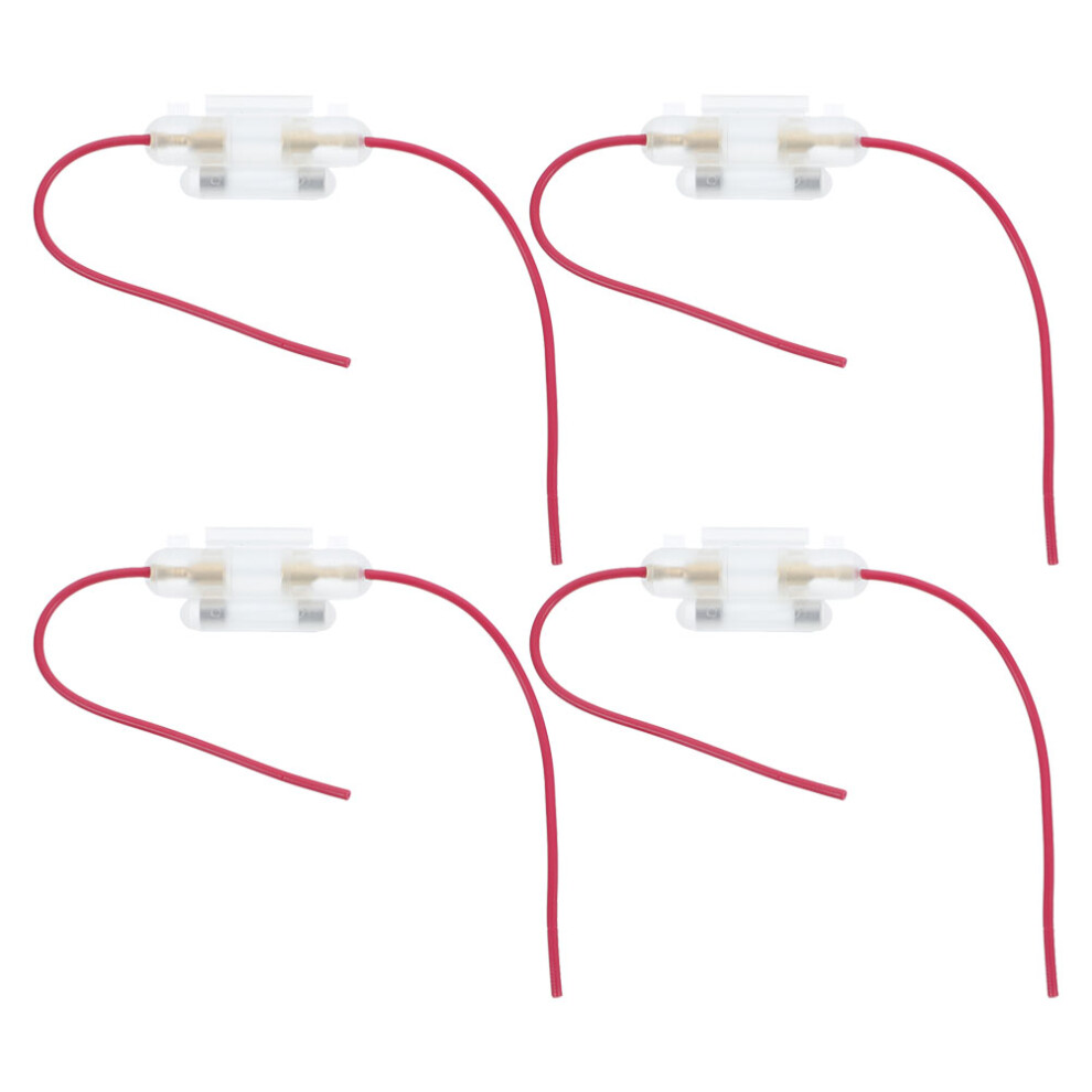 20 Pcs Inline Fuse Holder For Motorcycles Scooters Go Karts 033578351793