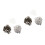 150 Pcs Zinc Alloy Dowel Pre Inserted Nut Cam Lock Fittings 6