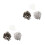 150 Pcs Zinc Alloy Dowel Pre Inserted Nut Cam Lock Fittings 5