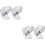 4Pièces Porte- Drainant Compact Pour Salle De Bain 6
