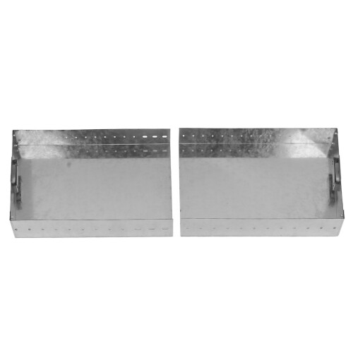Adjustable Fireplace Tray Expandable Ash Pan Galvanized Steel 2