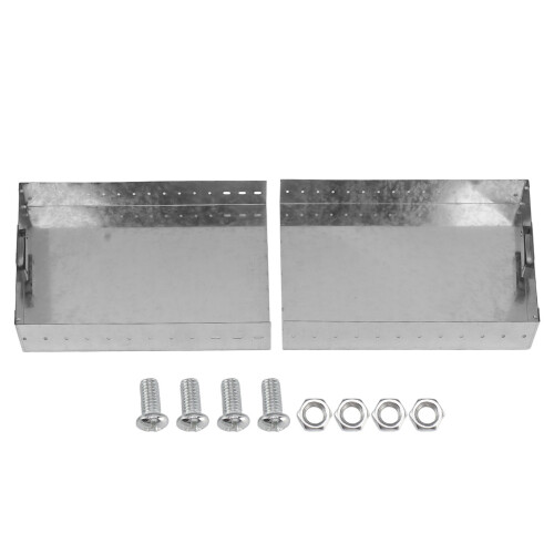 Adjustable Fireplace Tray Expandable Ash Pan Galvanized Steel